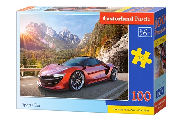Castorland (B-111107) - "Sports Car" - 100 piezas