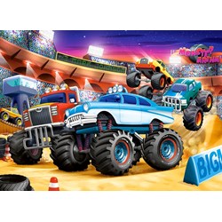 Castorland (B-070077) - "Monster Truck Show" - 70 piezas