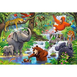 Castorland (B-040315) - "Jungle Animals" - 40 piezas