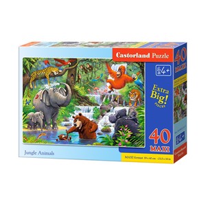 Castorland (B-040315) - "Jungle Animals" - 40 piezas