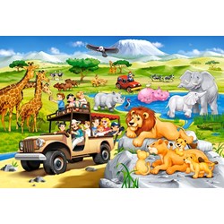 Castorland (B-040322) - "Safari Adventure" - 40 piezas