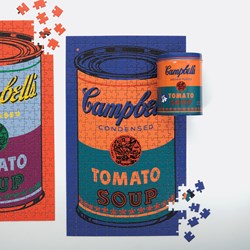 Chronicle Books / Galison (9780735353879) - Andy Warhol: "Campbell's Soup Can Orange" - 300 piezas