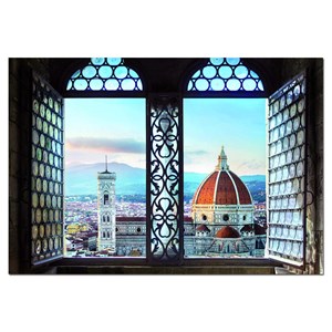 Educa (18460) - "Views of Florence, Italy" - 1000 piezas