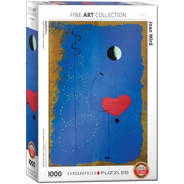 Eurographics (6000-0854) - Joan Miro: "Dancer II" - 1000 piezas