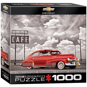 Eurographics (8000-0667) - "1948 Chevrolet Aerosedan" - 1000 piezas