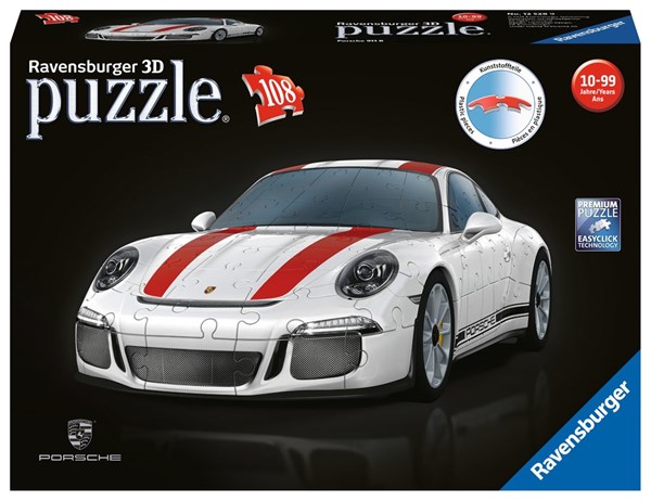 Ravensburger (12528) - "Porsche 911R" - 108 piezas