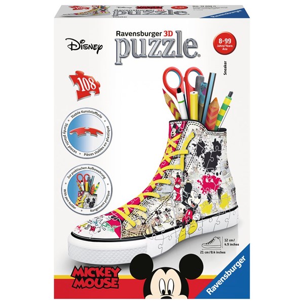 Ravensburger (12055) - "Mickey Sneaker" - 108 piezas