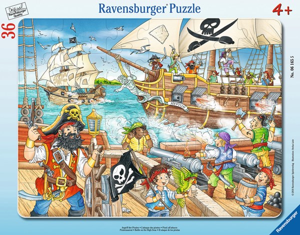 Ravensburger (06165) - "Pirates" - 36 piezas