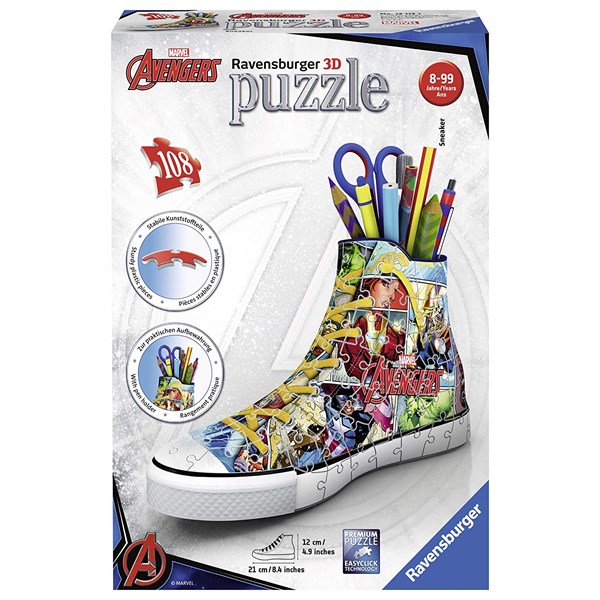 Ravensburger (12113) - "Marvel Sneaker" - 108 piezas