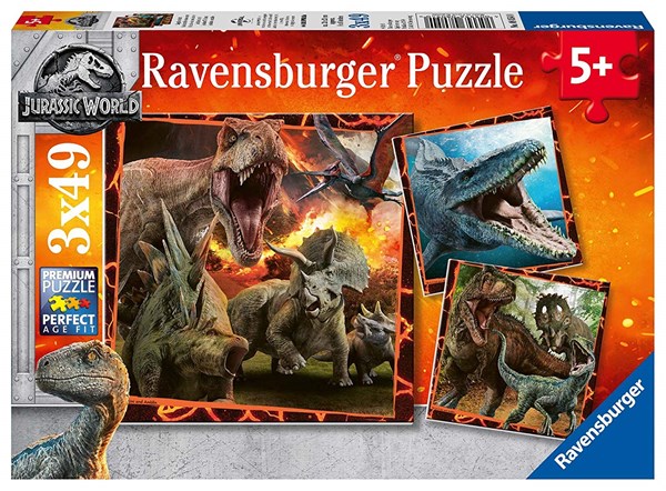 Ravensburger (08054) - "Jurassic World" - 49 piezas