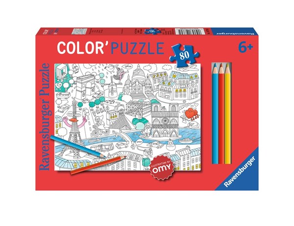 Ravensburger (10760) - "Paris" - 80 piezas