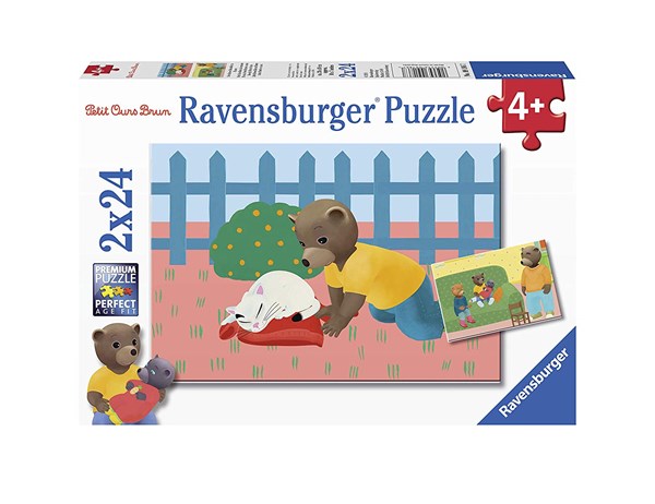Ravensburger (09186) - "Little Brown Bear" - 24 piezas