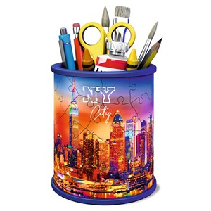 Ravensburger (11201) - "Pencil Cup, Skyline" - 72 piezas
