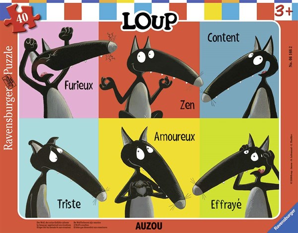 Ravensburger (06166) - "Loup" - 40 piezas