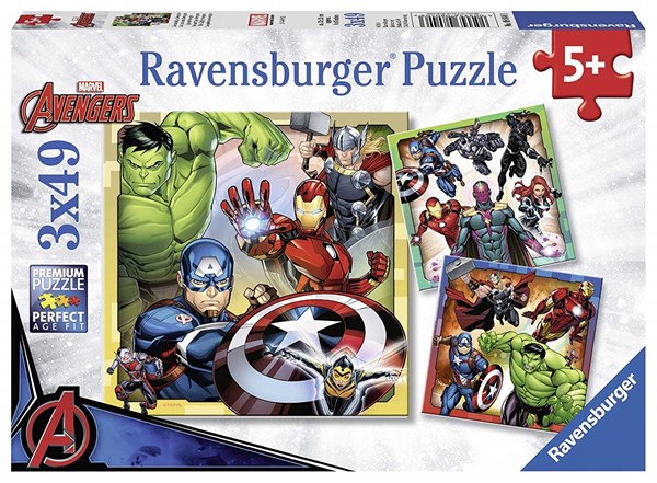 Ravensburger (08040) - "Marvel Avengers" - 49 piezas