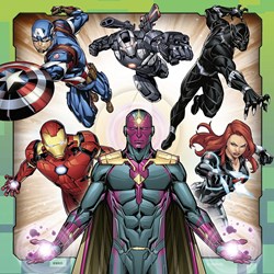 Ravensburger (08040) - "Marvel Avengers" - 49 piezas