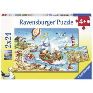 Ravensburger (07829) - "Holidays at the Sea" - 24 piezas