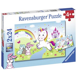 Ravensburger (07828) - "Fabulous Unicorn" - 24 piezas