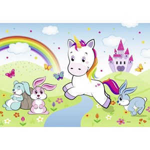 Ravensburger (07828) - "Fabulous Unicorn" - 24 piezas
