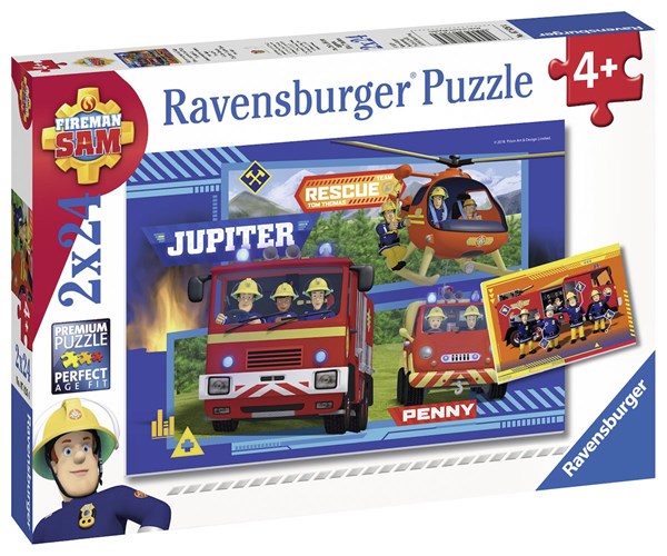 Ravensburger (07826) - "Fireman Sam" - 24 piezas