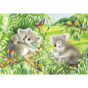 Ravensburger (07820) - "Cute Koalas and Pandas" - 24 piezas