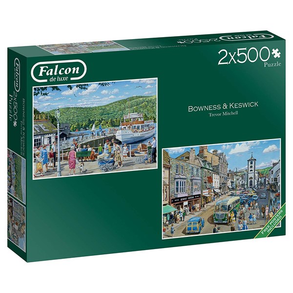 Falcon (11238) - Trevor Mitchell: "Bowness and Keswick" - 500 piezas