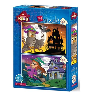 Art Puzzle (4517) - "Halloween" - 100 piezas