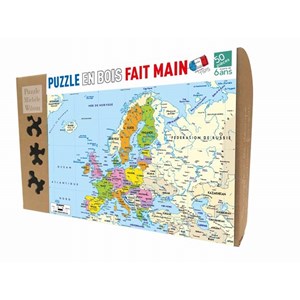Puzzle Michele Wilson (K74-50) - "Map of Europe" - 50 piezas