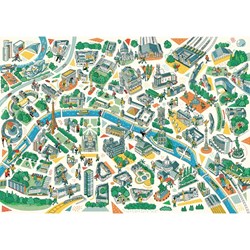 Puzzle Michele Wilson (K685-100) - "Paris Labyrinths" - 100 piezas