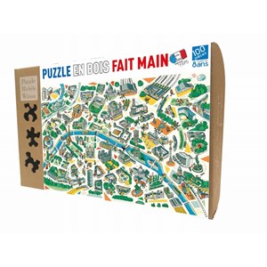 Puzzle Michele Wilson (K685-100) - "Paris Labyrinths" - 100 piezas