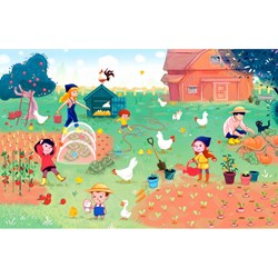 Puzzle Michele Wilson (K684-50) - "Pumpkin Family" - 50 piezas