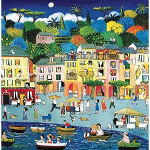 Puzzle Michele Wilson (A737-350) - Alessandra Puppo: "Portofino" - 350 piezas