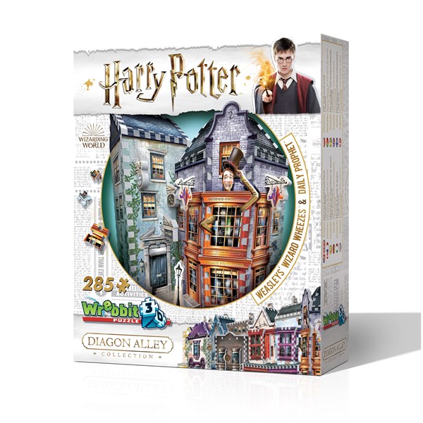 Ravensburger (W3D-0511) - "Weasleys' Wizard Wheezes & Daily Prophet" - 280 piezas