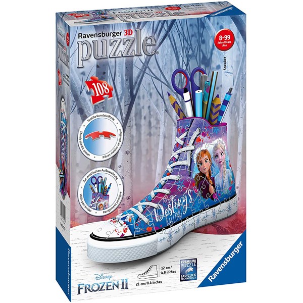 Ravensburger (12121) - "Sneaker, Frozen II" - 108 piezas