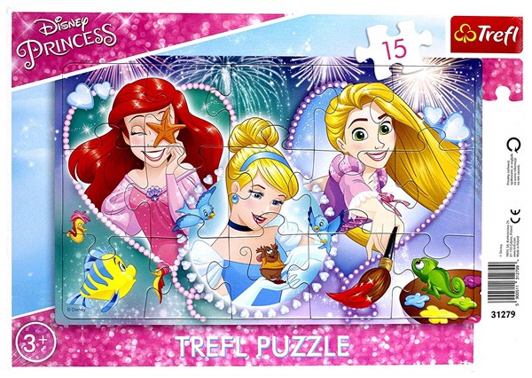 Trefl (31279) - "Disney Princess" - 15 piezas