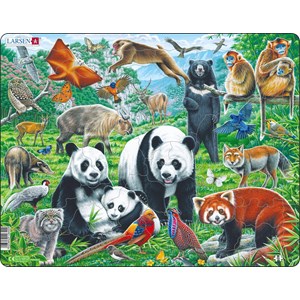Larsen (FH43) - "Panda Bear Family on a China Mountain Plateau" - 56 piezas