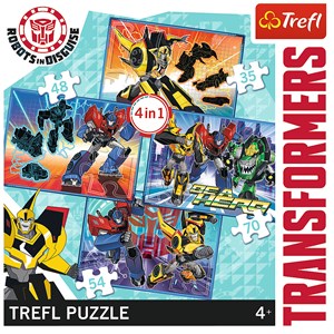 Trefl (34287) - "Transformers" - 35 48 54 70 piezas