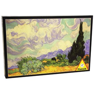 Piatnik (539145) - Vincent van Gogh: "Wheat Field with Cypresses" - 1000 piezas