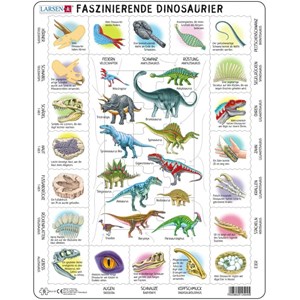 Larsen (HL9-DE) - "Fascinating Dinosaurs - DE" - 35 piezas