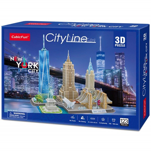 Cubic Fun (MC255h) - "New York" - 123 piezas