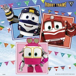 Ravensburger (08047) - "Robot Trains" - 49 piezas