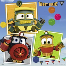 Ravensburger (08047) - "Robot Trains" - 49 piezas
