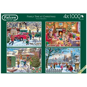 Falcon (11269) - "Family Time at Christmas" - 1000 piezas