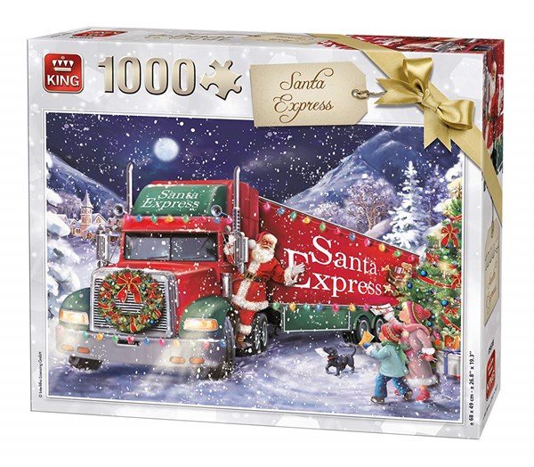 King International (05618) - "Santa Express Christmas" - 1000 piezas