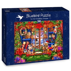 Bluebird Puzzle (70184) - Ciro Marchetti: "Ye Old Christmas Shoppe" - 2000 piezas