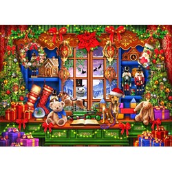 Bluebird Puzzle (70184) - Ciro Marchetti: "Ye Old Christmas Shoppe" - 2000 piezas