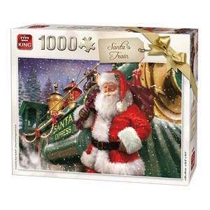 King International (05684) - "Christmas Santa Train" - 1000 piezas