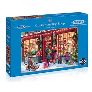 Gibsons (G8016) - "Christmas Toy Shop" - 2000 piezas