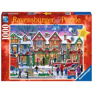 Ravensburger (15291) - "Christmas in the Square" - 1000 piezas