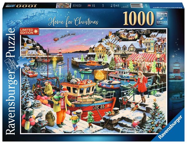 Ravensburger (13991) - "Home For Christmas" - 1000 piezas